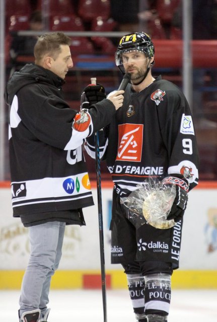 Photo hockey match Amiens  - Chamonix / Morzine le 02/12/2016