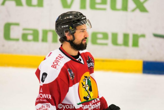 Photo hockey match Chamonix / Morzine - Grenoble  le 09/12/2016