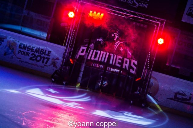 Photo hockey match Chamonix / Morzine - Grenoble  le 09/12/2016
