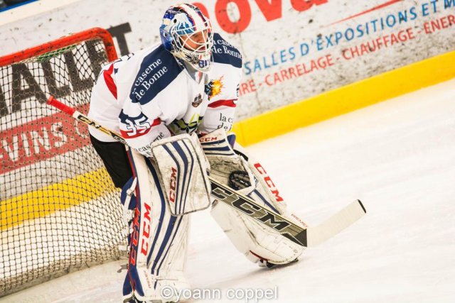 Photo hockey match Chamonix / Morzine - Grenoble  le 09/12/2016