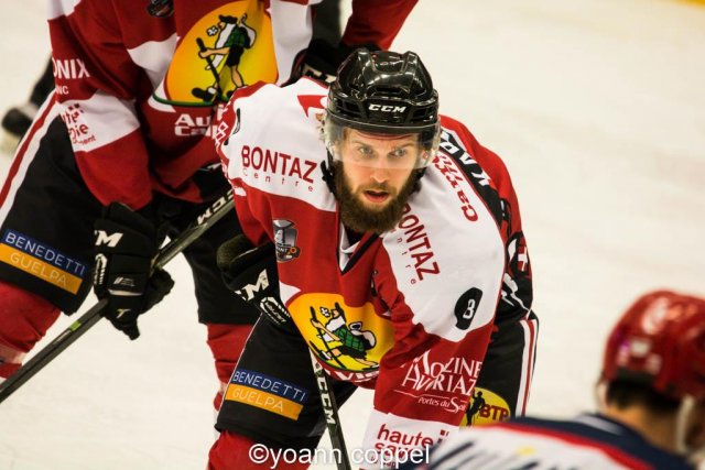 Photo hockey match Chamonix / Morzine - Grenoble  le 09/12/2016