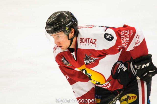 Photo hockey match Chamonix / Morzine - Grenoble  le 09/12/2016
