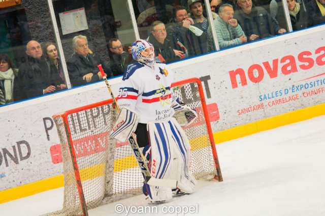 Photo hockey match Chamonix / Morzine - Grenoble  le 09/12/2016