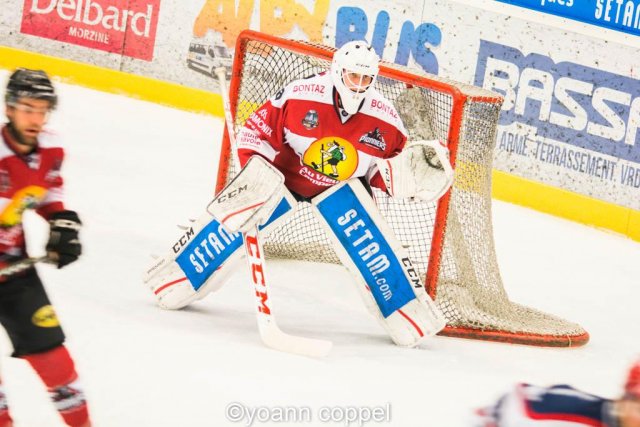 Photo hockey match Chamonix / Morzine - Grenoble  le 09/12/2016