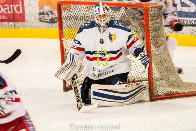 Photo hockey match Chamonix / Morzine - Grenoble  le 09/12/2016