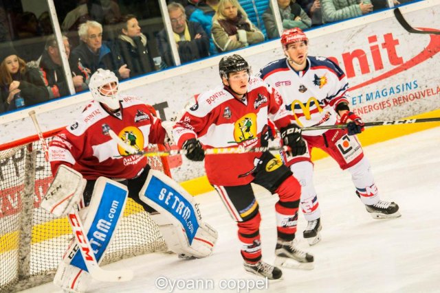 Photo hockey match Chamonix / Morzine - Grenoble  le 09/12/2016