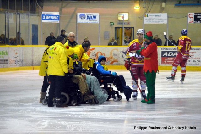Photo hockey match Dijon  - Angers  le 09/12/2016