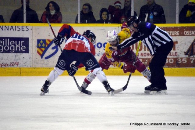 Photo hockey match Dijon  - Angers  le 09/12/2016