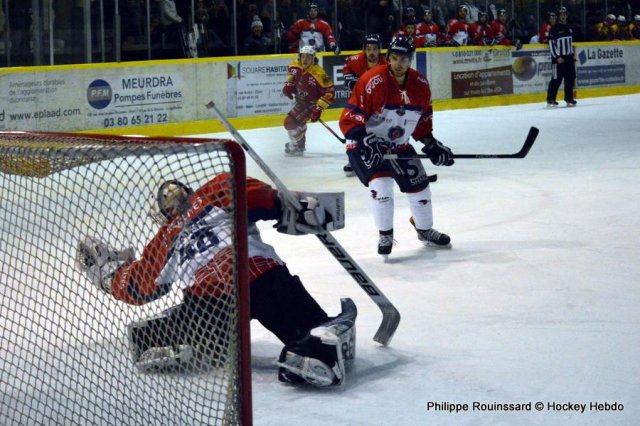 Photo hockey match Dijon  - Angers  le 09/12/2016