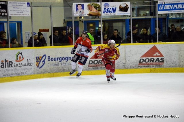 Photo hockey match Dijon  - Angers  le 09/12/2016