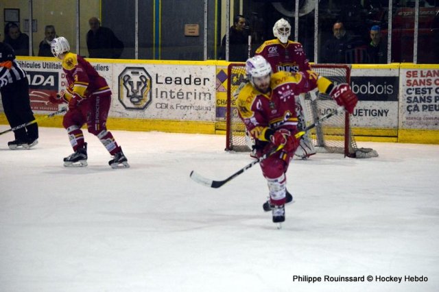 Photo hockey match Dijon  - Angers  le 09/12/2016