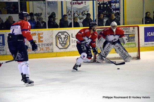 Photo hockey match Dijon  - Angers  le 09/12/2016