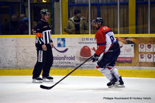 Photo hockey match Dijon  - Angers  le 09/12/2016