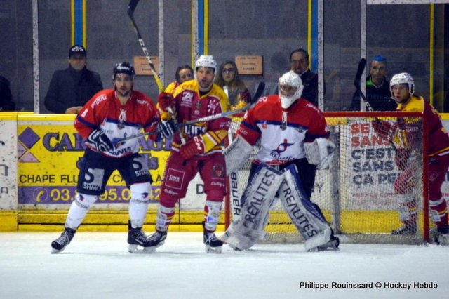 Photo hockey match Dijon  - Angers  le 09/12/2016