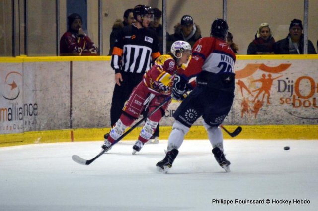 Photo hockey match Dijon  - Angers  le 09/12/2016