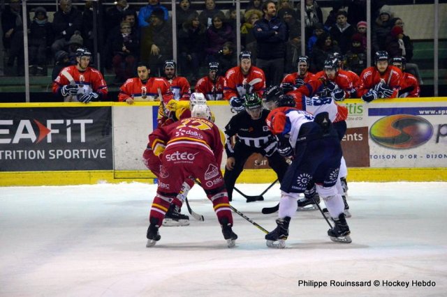 Photo hockey match Dijon  - Angers  le 09/12/2016
