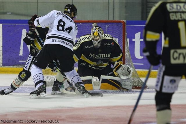 Photo hockey match Rouen - Amiens  le 09/12/2016