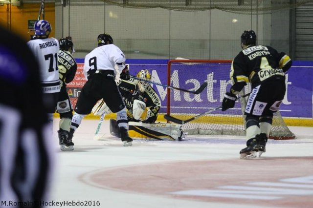 Photo hockey match Rouen - Amiens  le 09/12/2016