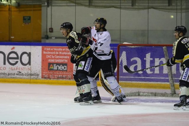 Photo hockey match Rouen - Amiens  le 09/12/2016
