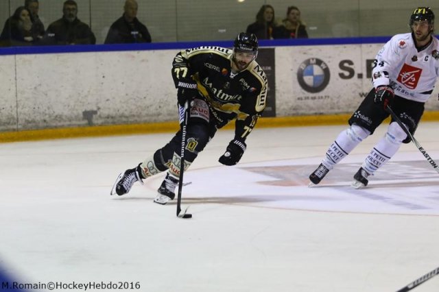 Photo hockey match Rouen - Amiens  le 09/12/2016