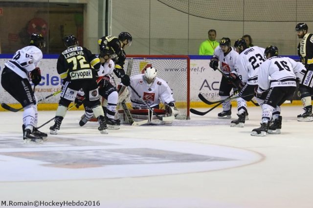 Photo hockey match Rouen - Amiens  le 09/12/2016