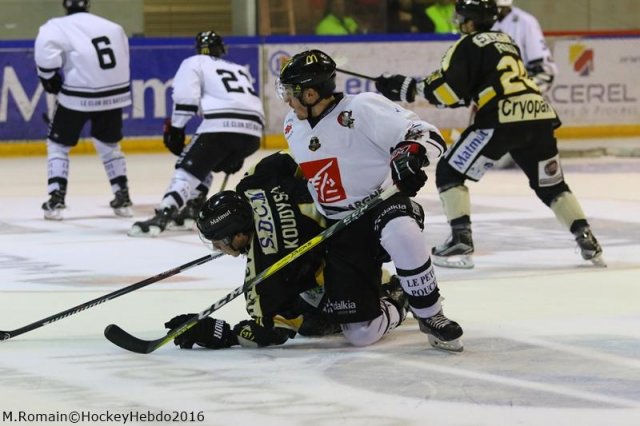 Photo hockey match Rouen - Amiens  le 09/12/2016