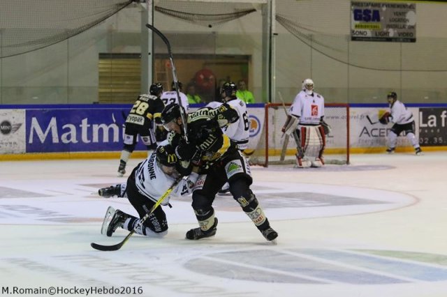 Photo hockey match Rouen - Amiens  le 09/12/2016