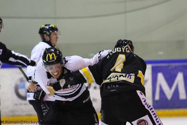 Photo hockey match Rouen - Amiens  le 09/12/2016