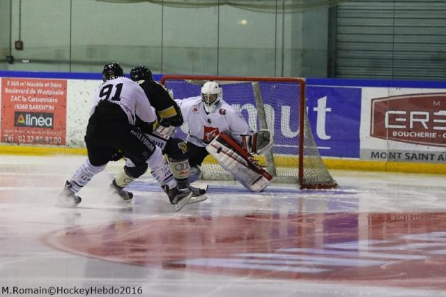 Photo hockey match Rouen - Amiens  le 09/12/2016