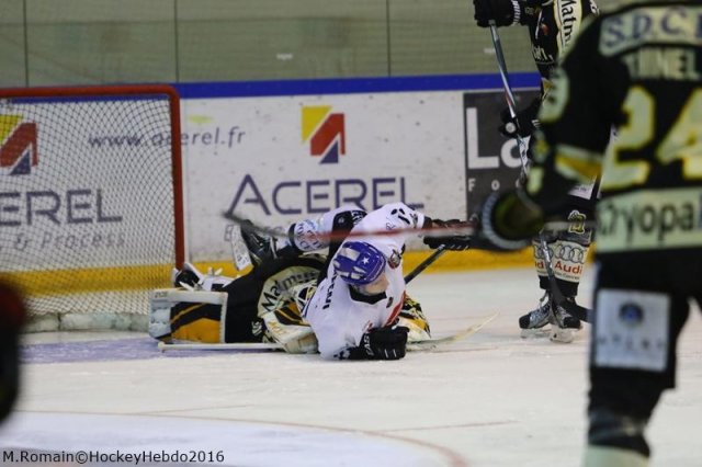 Photo hockey match Rouen - Amiens  le 09/12/2016