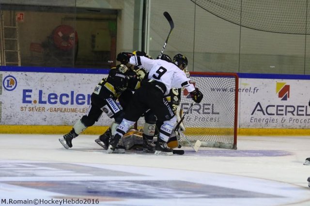 Photo hockey match Rouen - Amiens  le 09/12/2016