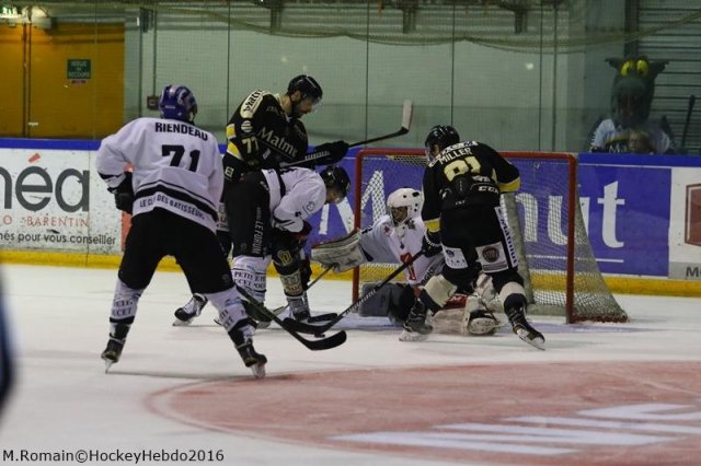 Photo hockey match Rouen - Amiens  le 09/12/2016