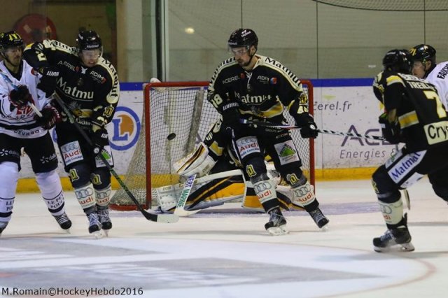 Photo hockey match Rouen - Amiens  le 09/12/2016
