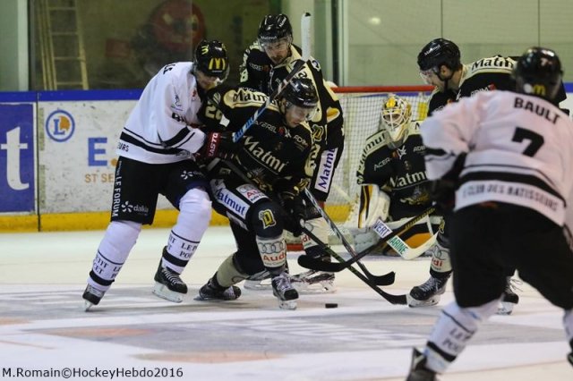 Photo hockey match Rouen - Amiens  le 09/12/2016