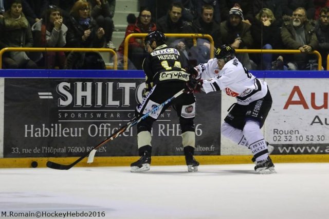 Photo hockey match Rouen - Amiens  le 09/12/2016