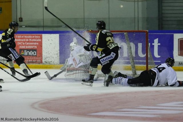 Photo hockey match Rouen - Amiens  le 09/12/2016