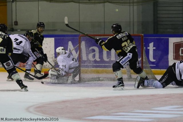 Photo hockey match Rouen - Amiens  le 09/12/2016