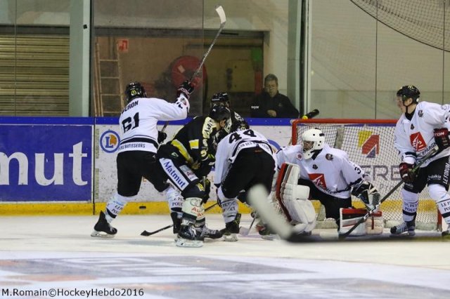 Photo hockey match Rouen - Amiens  le 09/12/2016