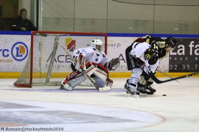 Photo hockey match Rouen - Amiens  le 09/12/2016