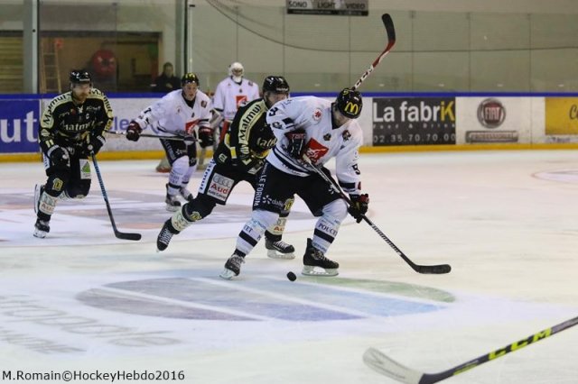 Photo hockey match Rouen - Amiens  le 09/12/2016