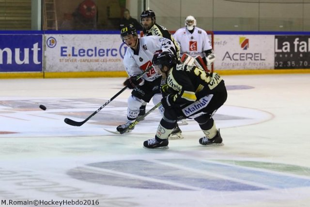 Photo hockey match Rouen - Amiens  le 09/12/2016