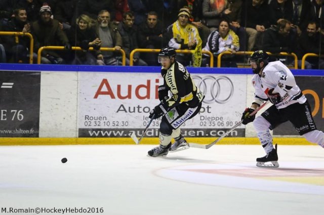 Photo hockey match Rouen - Amiens  le 09/12/2016
