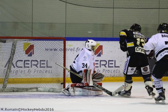 Photo hockey match Rouen - Amiens  le 09/12/2016