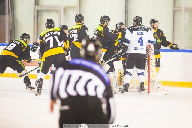 Photo hockey match Strasbourg  - Gap  le 09/12/2016