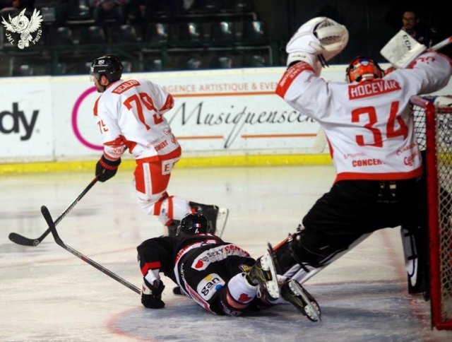 Photo hockey match Bordeaux - Epinal  le 09/12/2016