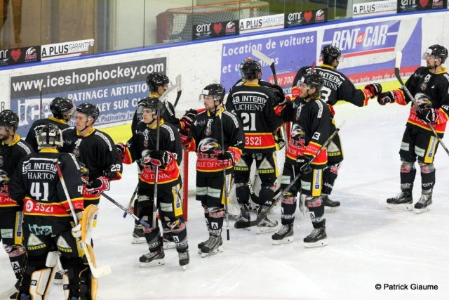 Photo hockey match Nice - Lyon le 09/12/2016
