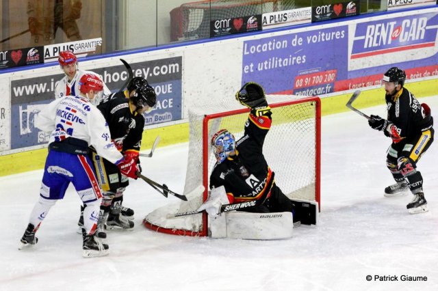 Photo hockey match Nice - Lyon le 09/12/2016