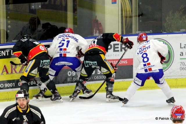 Photo hockey match Nice - Lyon le 09/12/2016