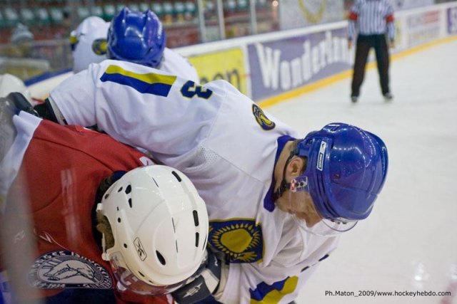 Photo hockey reportage Qualifs JO : Photos - Norvège vs Kazakhstan