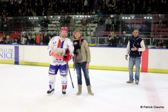 Photo hockey match Nice - Lyon le 09/12/2016